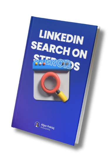 Linkedin search on stereoids_mockup Linkedin search on stereoids_mockup